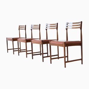 Rosewood Dining Chairs by Severin Hansen for Bovenkamp, Denmark, 1960s, Set of 4