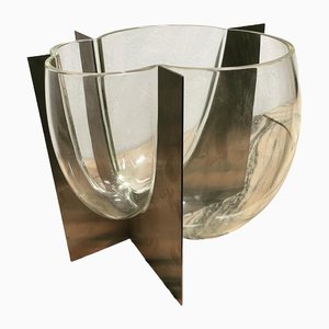 Murano Glass Vase by Carlo Nason for Mazzega, 1969