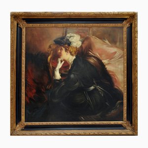 After G.Boldini, Portrait of a Lady, 2011, Oil on Canvas, Framed