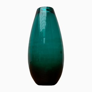 Mid-Century German Glass Vase from Karl Friedrich Glass, 1960s