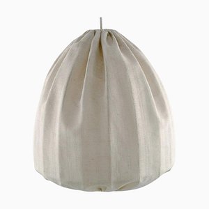 Ceiling Lamp in Cream Colored Fabric by Hans-Agne Jakobsson for A / B Markaryd