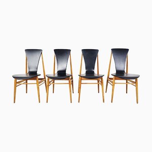 Dining Chairs by Inger Klingenberg, 1950s, Set of 4