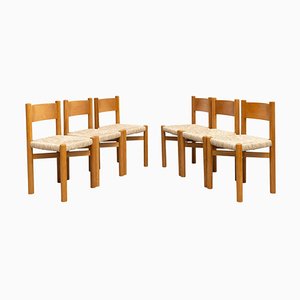 Sedie nello stile di Charlotte Perriand, anni '80, set di 6