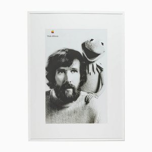 Think Different Apple Advertising Poster with Jim Henson