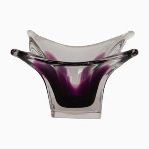 Viola Murano Glass Centerpiece, 1970s