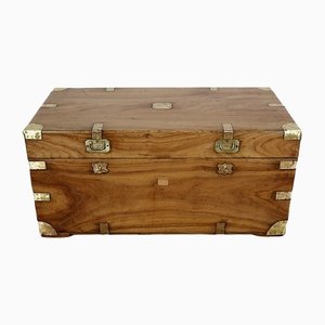 Late 19th Century Marine Chest in Camphor