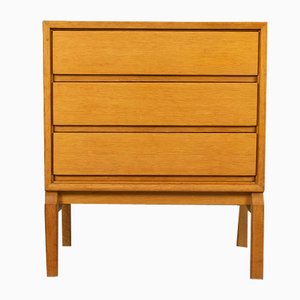 Vintage MTP Oak Chest of Drawers by Marian Grabinski for Ikea, 1960s