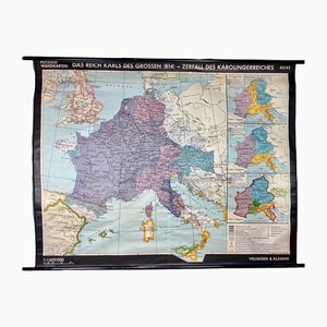 German Empire Map Poster