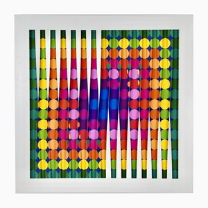 Michael Scheers, Vasarely 80, Late 20th or Early 21st Century