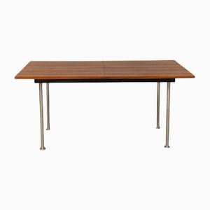 Extendable Dining Table in Teak and Metal from Belform, 1960s