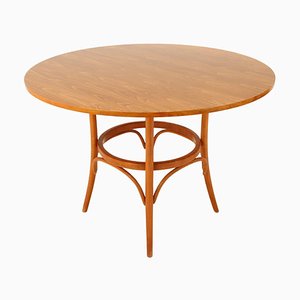 Mid-Century Dining Table in Wood, 1980s