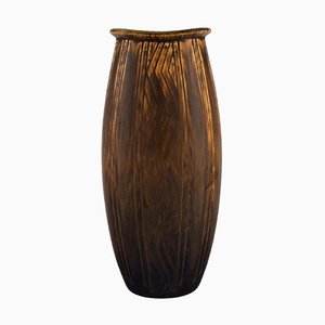 Mid-Century Glazed Ceramic Vase by Gunnar Nylund for Rörstrand