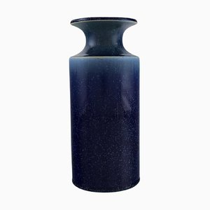 Mid-Century Glazed Ceramic Vase by Stig Lindberg for Gustavsberg
