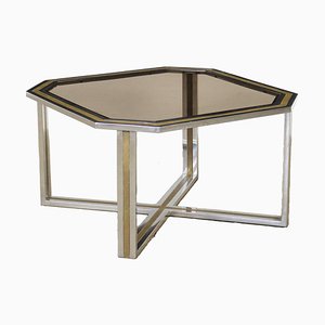 Metal Coffee Table, Italy, 1970s / 80s