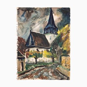 Disegno originale di Jean Chapin, Country House, anni '50