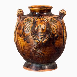 Elefantenkopf Vase