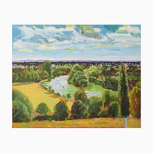 Jackson, Richmond Terrace in Summer, 2016, Huile sur Panneau