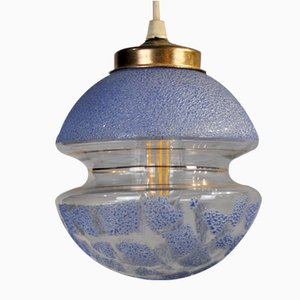 Blue Diabolo Ceiling Lamp, 1970s