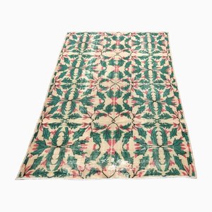 Handgefertigter türkischer Vintage Weihnachtsdekor Teppich