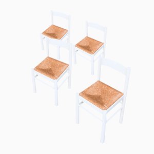 Modern Italian Dining Chairs, 1960s, Set of 4