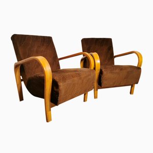Set of Armchairs by K. Kozelka & A. Kropacek