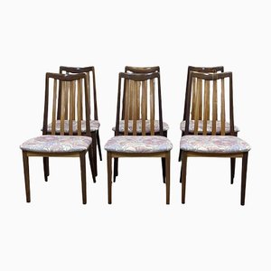 English Dining Chairs in Teak from G Plan, Set of 6