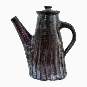 Sandstone Teapot by Cécile Dein, 1950s / 60s