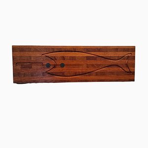 Cutting Board or Serving Dish in Solid Teak from Digsmed, Denmark