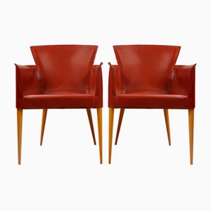 Armchairs by Carlo Bartoli for Matteo Grassi, Set of 2