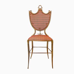 Brass & Bronze Side Chair, 1950s