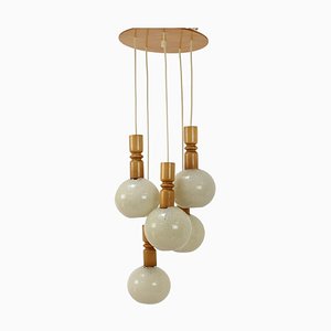 Mid-Centures Adjustable Pendant from Progress Žilina, 1970s