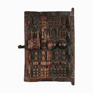 Dogon Style Wooden Panel