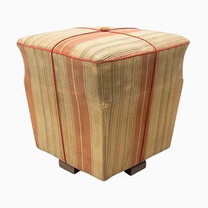 Art Deco Pouffe by Jindřich Halabala for Up Zavody, 1940s