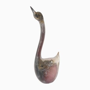 Excavation Swan in Murano Glass by Gino Cenedese