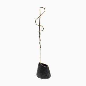 Vase Single Noose #7240 par Carl Auböck, Autriche