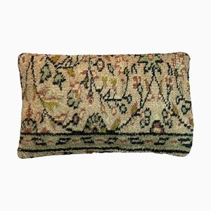 Vintage Turkish Handmade Rug Cushion Cover