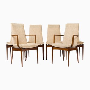 Archie Shine Rosewood Dining Chairs, 1970s, Set of 6