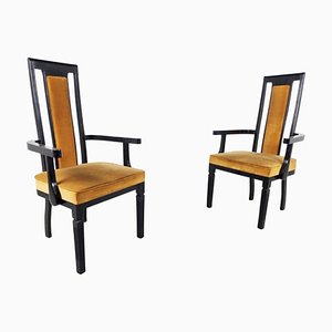 Hollywood Regency Armchairs, 1950s, Set of 2