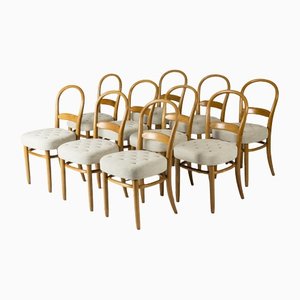 Dining Chairs by Carl-Axel Acking, Set of 10