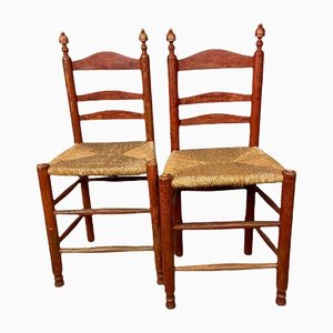 Antique Children’s Chairs, Set of 2