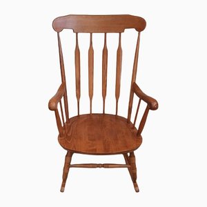 Vintage Rocking Chair in Solid Beech