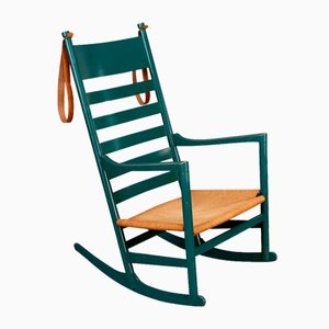 Rocking Chair #45 par Hans J. Wegner pour Tarm Stole Mobelfabrik, 1960s