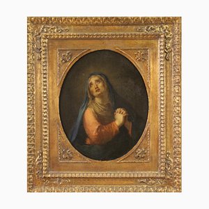Our Lady of Sorrows, 18th-Century, Oil on Canvas, Framed
