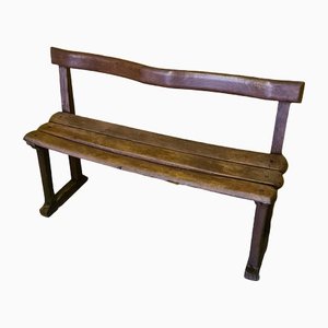 Antique French Bench in Wood, 1800s