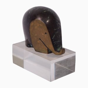 Drumbo Elefante in bronzo di Luigi Colani