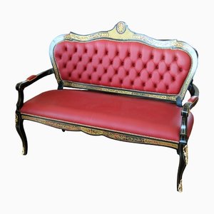 Vintage Boulle Style Sofa