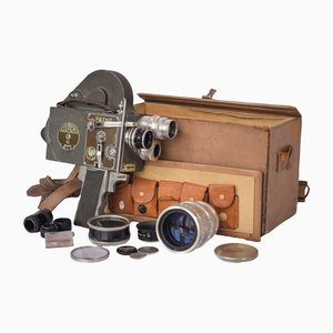 Film Camera With Lenses from Pathé, 1950s