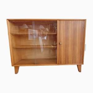 Mid-Century Bookcase Cabinet in Teak from Lebus