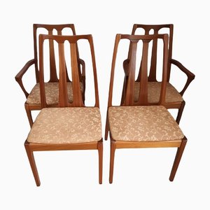 Vintage Dining Chairs in Teak from Parker Knoll, Set of 4