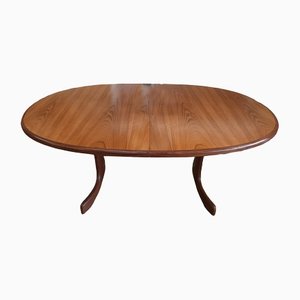 Mid-Century Modern Extendable Teak Dining Table from G-Plan